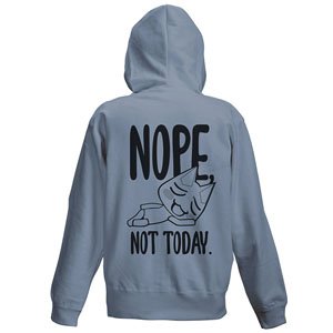Dokodemo Issho Not today Zip Parka Acid Blue XL (Anime Toy)