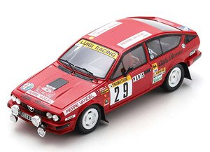 Alfa Romeo GTV6 No.29 15th Rally Monte Carlo 1983 Y. Loubert - T. Fond (ミニカー)