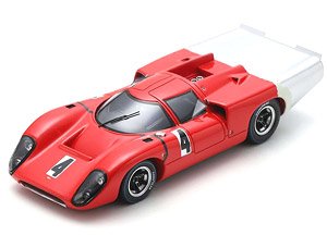 Lola T70Mk3B No.4 Test Days Le Mans 1969 Long Tail (ミニカー)