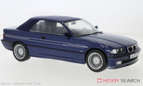 BMW アルピナ B3 3.2 カブリオレ 1996 メタリックブルー (ミニカー) 商品画像1
