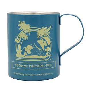 Ape Escape No Effort is Spared in Order to Skimp. Layer Stainless Mug Cup (Anime Toy)
