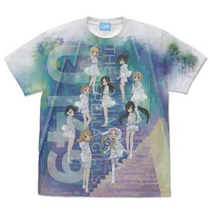 TVアニメ「アイドルマスター シンデレラガールズ U149」 フルグラフィックTシャツ WHITE XL (キャラクターグッズ)