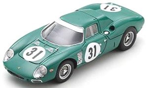 Ferrari 250LM No.31 3rd 12H Sebring 1965 D. Piper - T. Maggs (ミニカー)