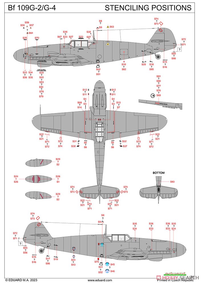「美しく新しいマシーン パート2」Bf109G-2/4 デュアルコンボ リミテッドエディション (プラモデル) 塗装15
