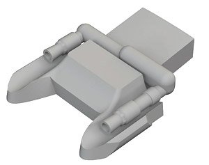 Bf109G-2/4 Gun Barrels (for Eduard) (Plastic model)