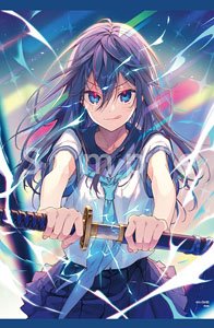 Original HD Tapestry [Tapesuke] Strong Chara Girls 01 Naoko Sunao Illustration: Reia B2 Size HD Tapestry (Anime Toy)