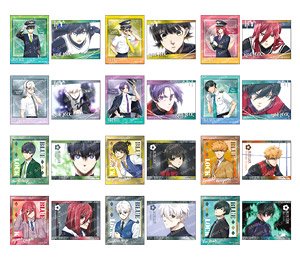 ブルーロック フォト風メタルステッカーコレクション (12個セット) (キャラクターグッズ)