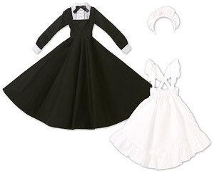 AZO2 Classical Maid Set II (Black) (Fashion Doll)
