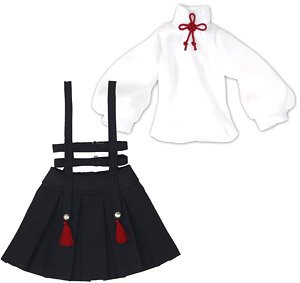 PNS Chinese Casual Set (White x Black) (Fashion Doll)