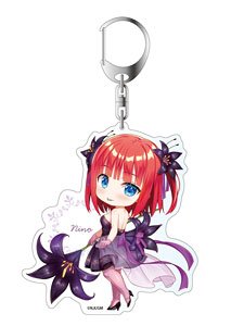 映画「五等分の花嫁」 ミニキャラアクリルキーホルダー 中野二乃 フラワーver. (キャラクターグッズ)