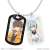 Synduality Noir Acrylic Dog Tags Necklace Kanata & Noir (Anime Toy) Item picture1