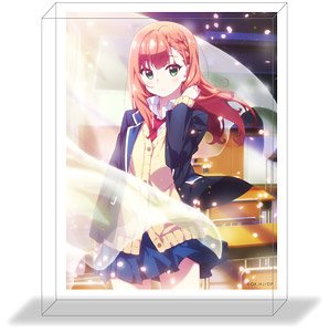 [Yumemiru Danshi wa Genjitsushugisha] Photo Style Acrylic Block 01 (Anime Toy)