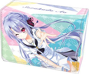 Synthetic Leather Deck Case W Summer Pockets Reflection Blue [Ao Sorakado] Ver.2 Revival (Card Supplies)