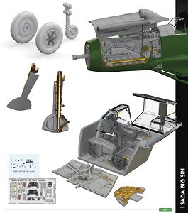 Bf 109F (for Eduard) (Plastic model)