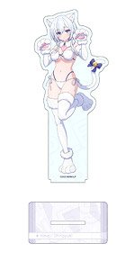 TV Animation [Liar Liar] Big Acrylic Stand Shirayuki Himeji Kemomimi Ver. (Anime Toy)