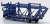 Tiny City Hino 500 (Hino Ranger) Car Carrier Blue (Diecast Car) Item picture3