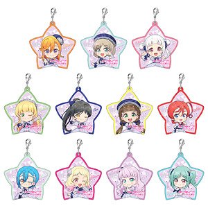Love Live! Superstar!! Acrylic Charm Strap Jump Into the New World Deformed ver (Set of 11) (Anime Toy)
