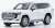 トヨタ ランドクルーザー ZX (ホワイト) (ミニカー) 商品画像1