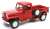 Willys Jeep Pickup (1947) Red (Diecast Car) Item picture1