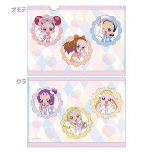 クリアファイル おジャ魔女どれみドッカ～ン！ 集合B レトロポップver. (キャラクターグッズ)