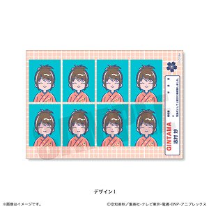 TV Animation [Gin Tama] Retro Pop ID Photo Style Sticker I Tae Shimura (Anime Toy)