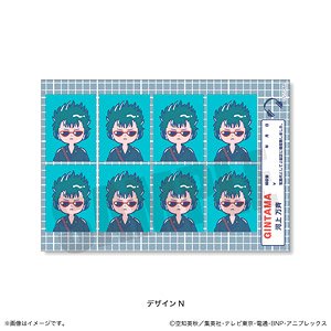 TV Animation [Gin Tama] Retro Pop ID Photo Style Sticker N Bansai Kawakami (Anime Toy)