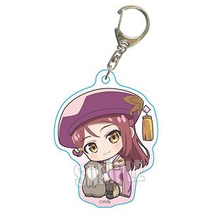 Gyugyutto Acrylic Key Ring Yohane of the Parhelion: Sunshine in the Mirror Riko (Anime Toy)