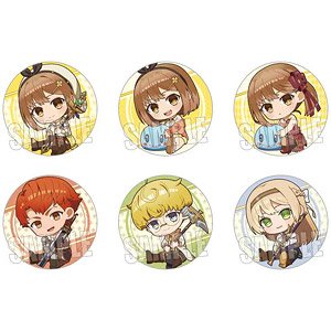 トレーディング缶バッジ アニメ『ライザのアトリエ ～常闇の女王と秘密の隠れ家～』 ぎゅぎゅっと (6個セット) (キャラクターグッズ)