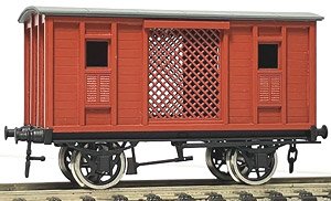 1/80(HO) Substitute Passenger Car (Ministry of Engineering, Railway Office) Paper Kit (Unassembled Kit) (Model Train)