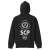 SCP Foundation Zip Parka Black S (Anime Toy) Item picture1