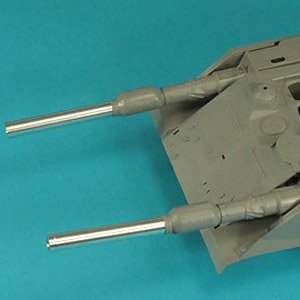 西ドイツ・VT1-2試作戦車用120mm砲身(タコム) (プラモデル)