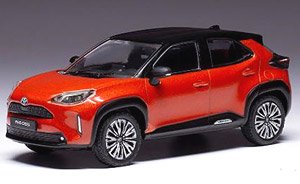 トヨタ ヤリスクロス 2022 オレンジ LHD (ミニカー)