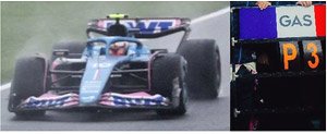 Alpine A523 No.10 BWT Alpine F1 Team 3rd Dutch GP 2023 Pierre Gasly w/Pit Board (ミニカー)