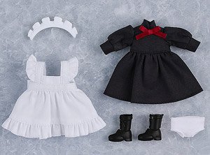 Nendoroid Doll Work Outfit Set: Maid Outfit Long (Black) (PVC Figure)