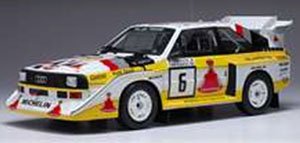 Audi Sports Quattro S1 E2 1985 1000 Lakes Rally #6 H.Mikkola / A.Hertz (Diecast Car)