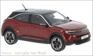 オペル モッカ-E 2020 メタリックレッド LHD (ミニカー)
