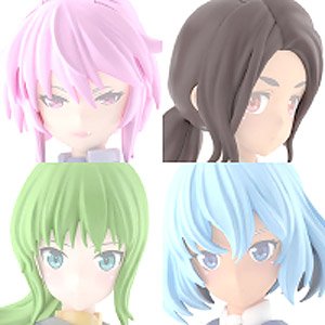 30MS オプションヘアスタイルパーツVol.9 全4種 (プラモデル)