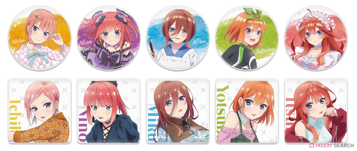 [The Quintessential Quintuplets] Acrylic Coaster 10 Itsuki Nakano (Anime Toy) Other picture1