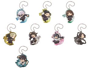 Jujutsu Kaisen Pyoncolle Jujutsu Kaisen Kaigyoku / Gyokusetsu Acrylic Key Ring (Set of 8) (Anime Toy)