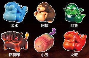 Toys Comic Grandma`s Monster Pets Series (Set of 6) (Completed)