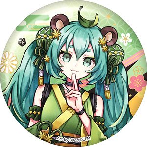 初音ミク 百鬼夜行 BIG缶バッジ 化狸 (キャラクターグッズ)