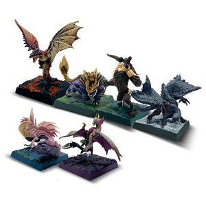 Capcom Figure Builder Monster Hunter Monster Collection Gallery Vol.1 (Set of 6) (Completed)