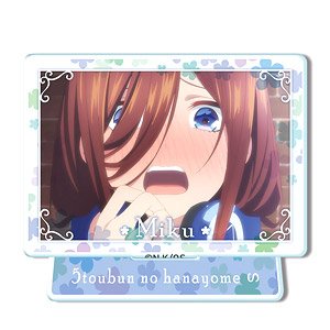 The Quintessential Quintuplets 3 Mini Acrylic Stand Design 07 (Miku Nakano/A) (Anime Toy)