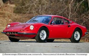 ディーノ 246 GT 1968 レッド (ミニカー)