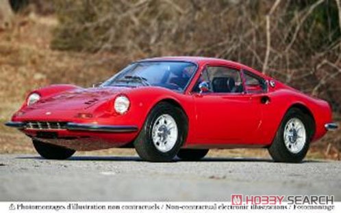 ディーノ 246 GT 1968 レッド (ミニカー) その他の画像1