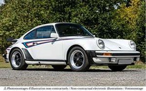 ポルシェ 911 ターボ 3.3 1980 ホワイト (ミニカー)