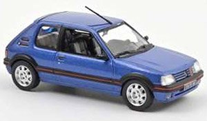 プジョー 205 GTi 1.9 1992 マイアミブルー (ミニカー)