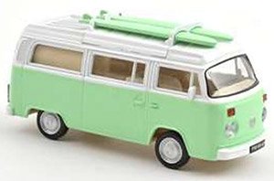 VW Combi T2b Camper Van 1973 Green (Diecast Car)