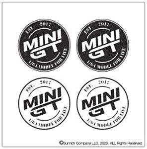 MINI GT Round Logo Mini Sticker Set (Diecast Car)