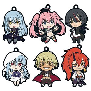 That Time I Got Reincarnated as a Slime the Movie: Scarlet Bond Rubber Strap Collection (Set of 6) (Anime Toy)